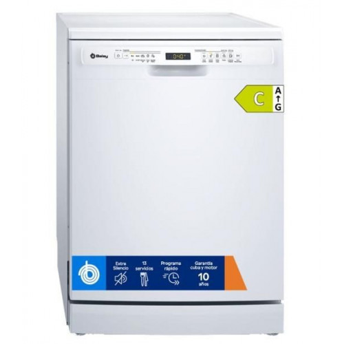 Balay 3VS5032BP - Lavavajillas de 60 Cm 13 Cubiertos Home Connect Clase C Blanco