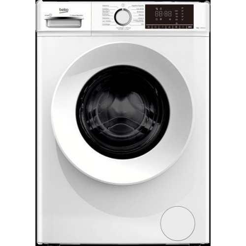 Beko B1XW862WSPT - Lavadora de 8 kg y 1200 rpm con vapor