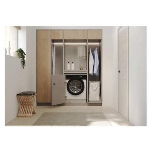 Haier BHA6S69M6DB9J-S - Lavadora Integrable 9 Kg 1600 Rpm Motor Inverter Clase A-30% Blanco