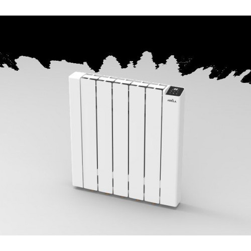 Abrila 251011001 -  Emisor Térmico CITY 1000W Temporizador Protección Sobrecalentamiento Blanco