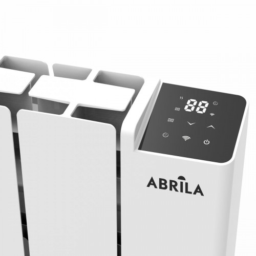 Abrila 251011001 -  Emisor Térmico CITY 1000W Temporizador Protección Sobrecalentamiento Blanco