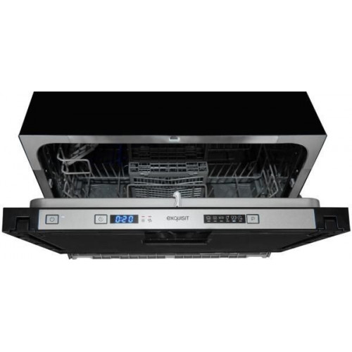 Exquisit EGS91060-E-030D - Lavavajillas Integrable 55 Cm 6 Servicios con Cesto de Cubiertos Clase D