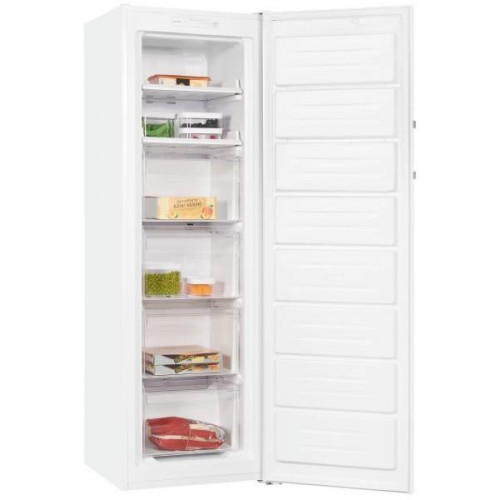Exquisit GS271-NF-H-040D Blanco - Congelador Vertical 170.5x54Cm NoFrost 204 Litros Clase D Blanco