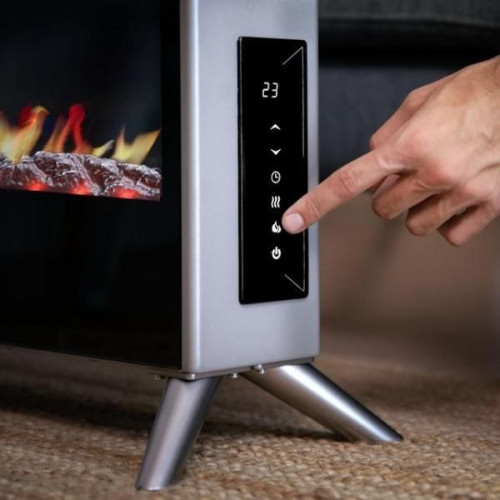 Cecotec A01_EU01_117497 - Chimenea Eléctrica ReadyWarm 7500 3in1 Total Flames Con 2000 W Y Mando
