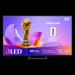 Hisense 55A7Q - Televisor QLED de 55 pulgadas A7Q VIDAA Voice