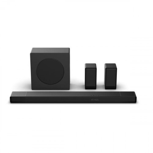 Hisense AX5140Q - Barra de Sonido 5.1.4 600W Dolby Atmos con Calibración IA
