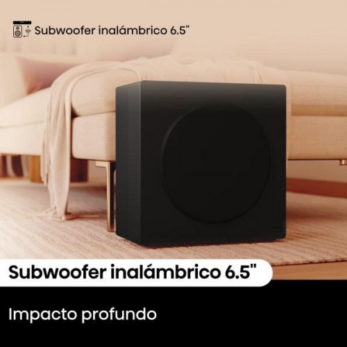 Hisense HS3100 - Barra de sonido 3.1 480W DTS Virtual:X y Subwoofer de 6.5