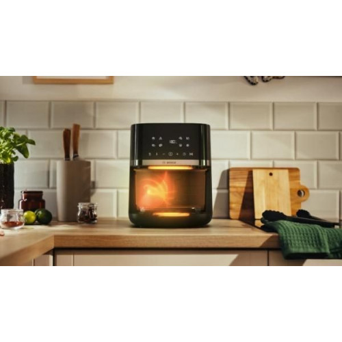 Bosch MAFS2462B - Freidora de Aire Serie 4 6.1 Litros 2050W TouchControl 9 Programas Negra
