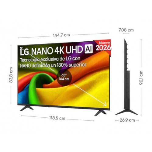 LG 65NU850B6LA - Televisor Smart TV de 65