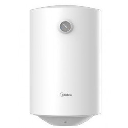 Midea D80-15FA5 - Termo Eléctrico de 74 Litros con Control Mecánico e Instalación Vertical Blanco