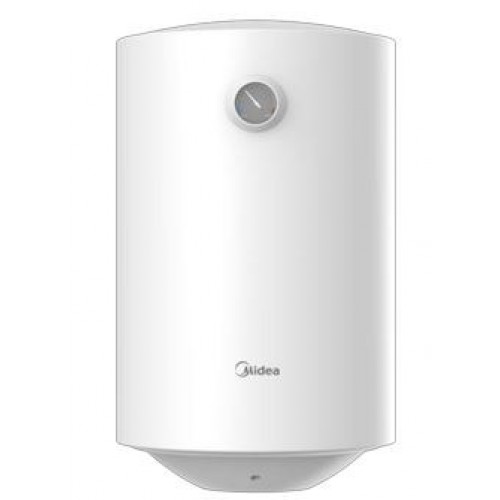 Midea D80-15FA5 - Termo Eléctrico de 74 Litros con Control Mecánico e Instalación Vertical Blanco
