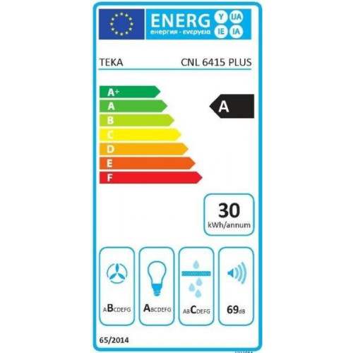 Teka CNL 6415 PLUS - Campana Telescópica 60 Cm Inoxidable