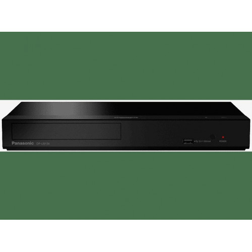 Reproductor de Blu-Ray - PANASONIC DP-UB154EG-K, Ultra HD 4K, USB|USB 2.0|HDMI|RJ-45|Ethernet, Negro