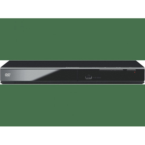 Reproductor de DVD - PANASONIC DVDS500EGK, USB, Negro