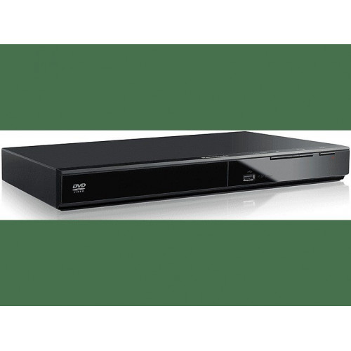 Reproductor de DVD - PANASONIC DVDS500EGK, USB, Negro