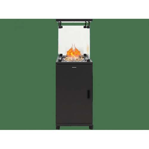 Estufa de Gas - INFINITON PG-QH13, 13 kW, Negro