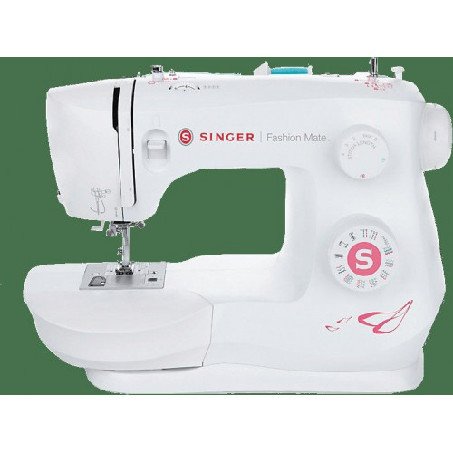 Máquina de coser - Singer Fashion Mate 3333, 23 puntadas, Luz LED, Varios accesorios