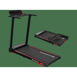 Cinta de correr - CITYSPORTS WP9 1-12km/h Plegable, Negro y rojo