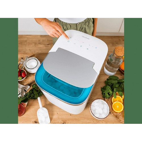 Maquina de hacer hielo - CECOTEC 805 MAQUINA HIELO CHILLIN, 150 W, White