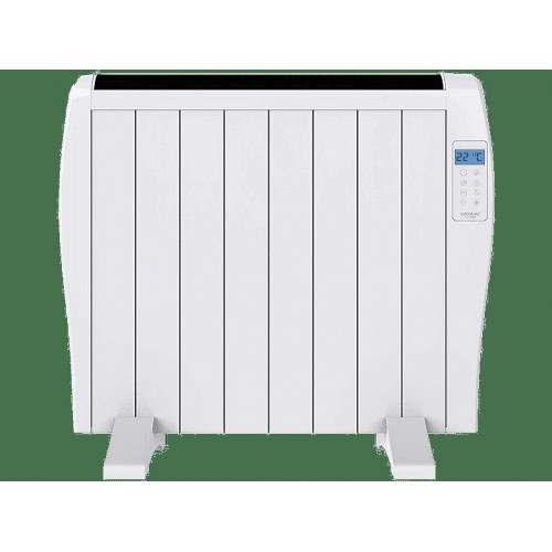 Emisor térmico - Cecotec Ready Warm 1800 Thermal, 8 Elementos, 15m2, SlimDesign, Programable 24 horas, Blanco