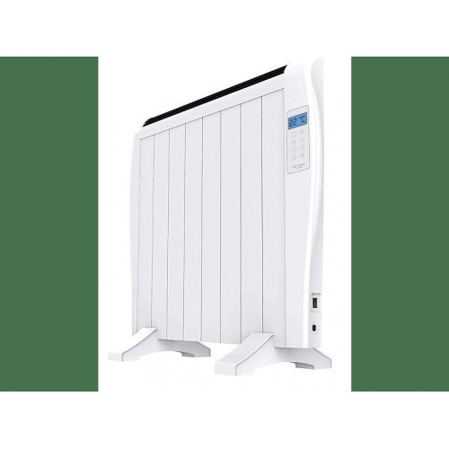 Emisor térmico - Cecotec Ready Warm 1800 Thermal, 8 Elementos, 15m2, SlimDesign, Programable 24 horas, Blanco