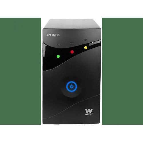 SAI - Woxter UPS 2000 VA, LED, AVR, Alarma acústica