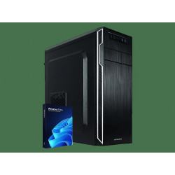 PC Sobremesa - GREED Multimedia 7 - Ordenador de oficina, Intel Core i7-6700, 16 GB RAM, 1000 GB HDD, HD Graphics, Windows 11 Pro, Negro