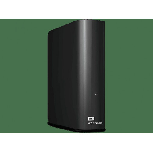 Disco duro externo 10 TB - Western Digital WD Elements Desktop, Sobremesa, USB 3.0, Compatible USB 2.0, Formato NTFS, Negro