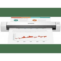 Escáner portátil - Brother DSmobile DS640, 300 x 300 DPI, 15 ppm, USB, Blanco