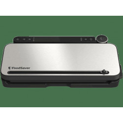 Envasadora al vacío - Foodsaver VS3190X-01, 130 W, Apta para lavavajillas, Gris