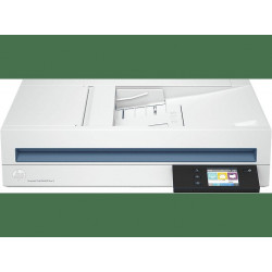 Escáner  - 20G07A#B19 HP, 1200 x 1200 DPI dpi, Velocidad de escaneo ADF (b/n, A4):40 ppm, Velocidad de escaneo ADF duplex (b/n, A4):80 ipm, Velocidad de escaneo ADF duplex  (color, A4):80 ipm, Wi-Fi, Blanco