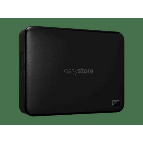 Disco duro externo 4 TB - Western Digital WD Easystore, Portátil, HDD, USB 3.2 Gen 1, Software de Copia de Seguridad, Para Windows y Mac, Negro