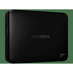 Disco duro externo 5 TB - Western Digital WD Easystore, Portátil, HDD, USB 3.2 Gen 1, Software de Copia de Seguridad, Para Windows y Mac, Negro