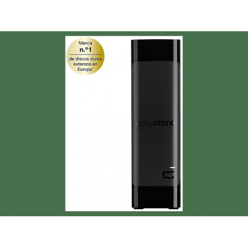 Disco duro externo 12TB - Western Digital WD Easystore Desktop, Sobremesa, HDD, USB 3.2, Copia de seguridad, 3.5