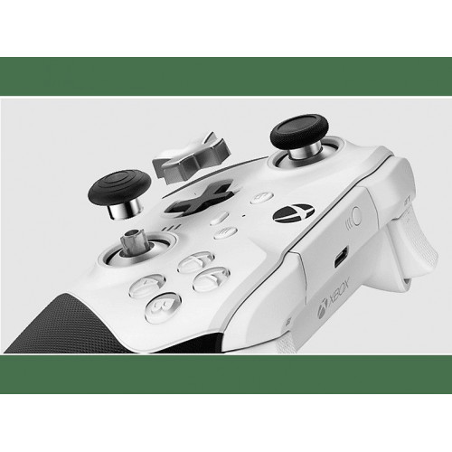 Mando Xbox - Microsoft Xbox Elite V2 Core, Bluetooth + Cable USB-C, Blanco, Para Xbox Series X|S, Xbox One, PC, Android, iOS