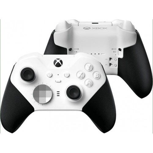 Mando Xbox - Microsoft Xbox Elite V2 Core, Bluetooth + Cable USB-C, Blanco, Para Xbox Series X|S, Xbox One, PC, Android, iOS