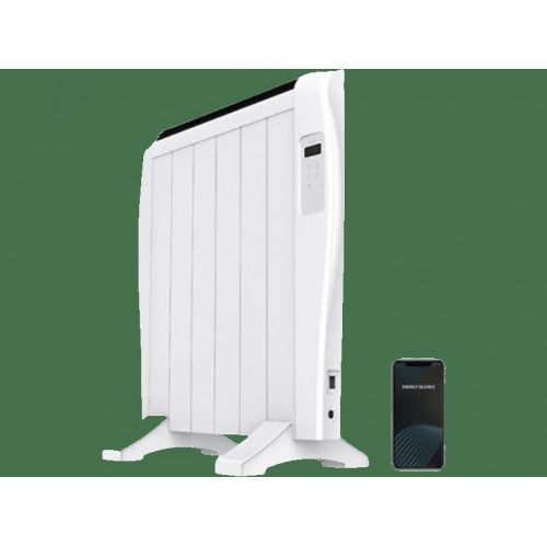 Emisor térmico - Cecotec ReadyWarm 1200 Thermal Connected, 900 W, 6 Elementos, Hasta 10 m², LCD, Blanco