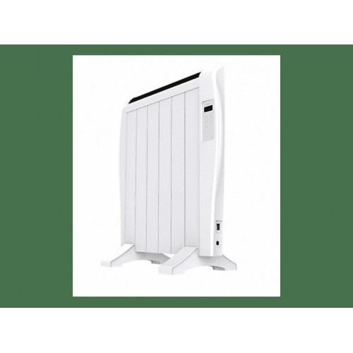 Emisor térmico - Cecotec ReadyWarm 1200 Thermal Connected, 900 W, 6 Elementos, Hasta 10 m², LCD, Blanco