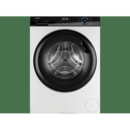 Lavadora carga frontal - Haier I-Pro Series 3 HW90-BP14939-S, 9kg, 1400rpm, Función Vapor, Motor Inverter BPM, Antibacterias, Blanco