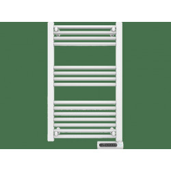 Toallero eléctrico - Cecotec ReadyWarm 9100 Smart Towel White, 500 W, 3 Modos, Pantalla LED, Táctil, Programable, Blanco