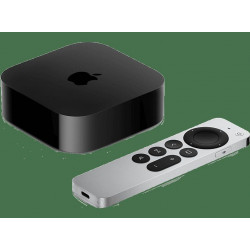 Apple TV 4K (3ª generación) 64 GB, WiFi, Reproductor multimedia, Mando Siri remote, Bluetooth 5.0