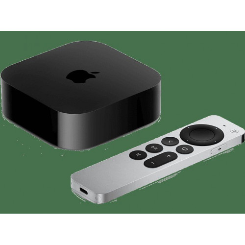 Apple TV 4K (3ª generación) 64 GB, WiFi, Reproductor multimedia, Mando Siri remote, Bluetooth 5.0