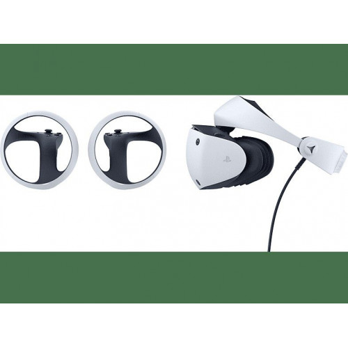 Pack VR - Sony Gafas PlayStation VR2, OLED 4K, Sensor de movimiento, Blanco + Mandos VR2 Sense + Auriculares estéreo