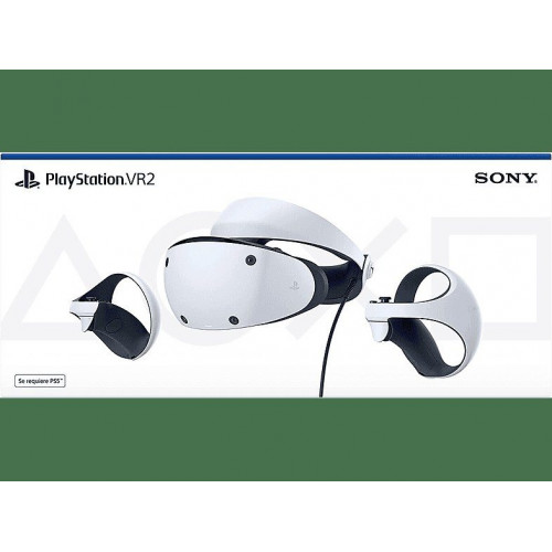 Pack VR - Sony Gafas PlayStation VR2, OLED 4K, Sensor de movimiento, Blanco + Mandos VR2 Sense + Auriculares estéreo