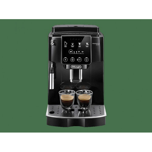 Cafetera superautomática - De'Longhi Magnifica Start ECAM220.21.BG, Molinillo integrado, Sistema Thermoblock, Vaporizador, 1450 W, 15 bar, Negro