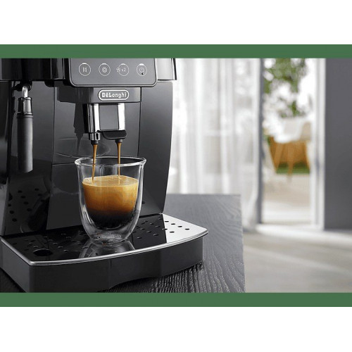 Cafetera superautomática - De'Longhi Magnifica Start ECAM220.21.BG, Molinillo integrado, Sistema Thermoblock, Vaporizador, 1450 W, 15 bar, Negro