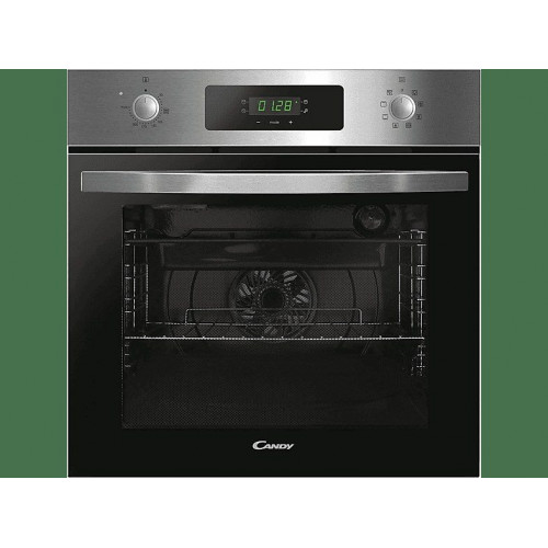 Horno - Candy Idea FIDC X625 L, Multifunción, Aquálisis, 60cm, 70 L, 8 funciones, Display con timer touch, Guía telescópica, Inox
