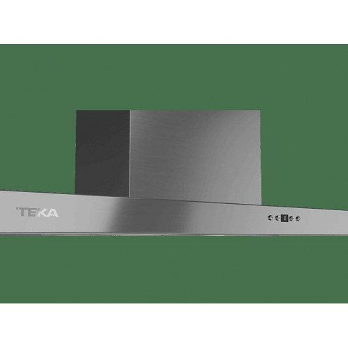 Campana decorativa - Teka DSH 986, 3+1 Velocidades, 586 m³/h, Temporizador, 90 cm, Inox