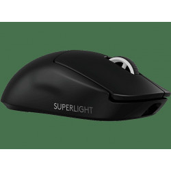 Ratón gaming - Logitech G Pro X Superlight 2, Lightspeed, Inalámbrico-USB, 32.0000 ppp, PC-Mac, Botones personalizables, Interruptores híbridos, Negro