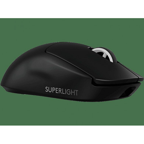 Ratón gaming - Logitech G Pro X Superlight 2, Lightspeed, Inalámbrico-USB, 32.0000 ppp, PC-Mac, Botones personalizables, Interruptores híbridos, Negro
